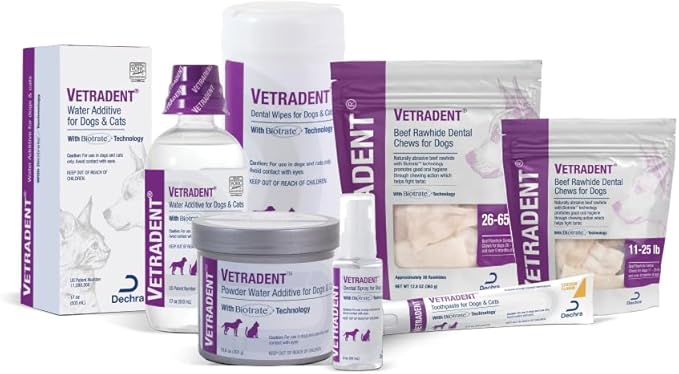 Vetradent Dental Wipes,60 ct,(Pack of 2)