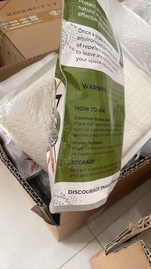 12-Pack Snake Orbs for Outdoor Use - Made with Natural Plant-Based Ingredients