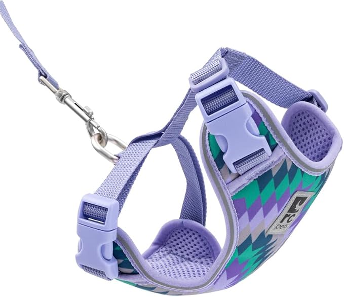 RC Pets Adventure Kitty Cat Harness | Adjustable Airmesh Vest with D-Ring and 6ft Leash for Walking and Travel | Maze, Medium
