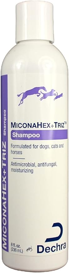 Dechra MiconaHex + Triz Shampoo for Dogs, Cats & Horses (8oz)