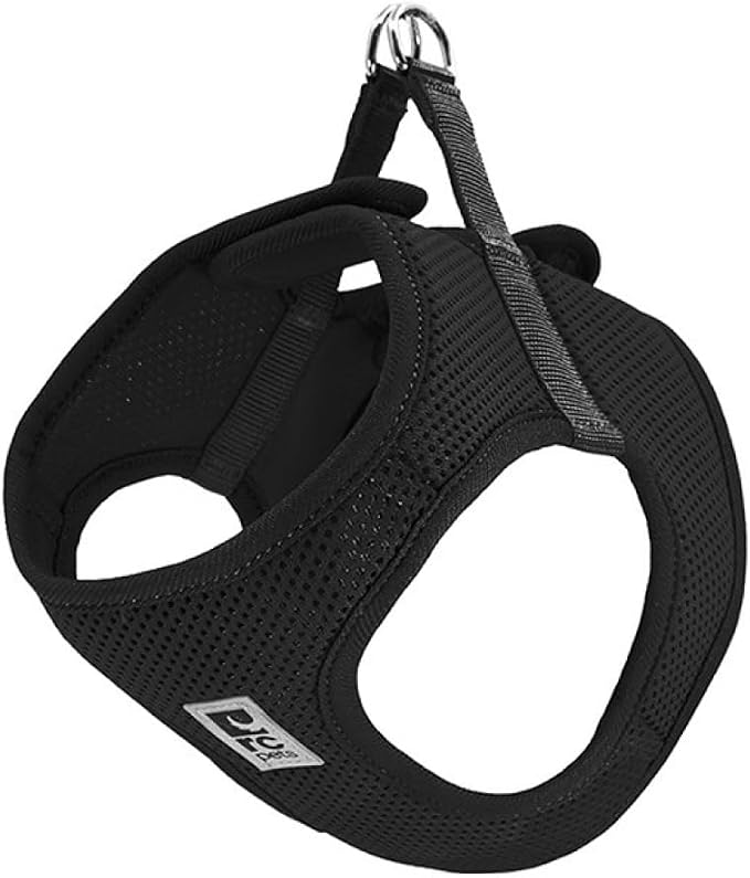 RC Pet Products Step in Cirque Soft Walking Dog Harness, X-Small, Black