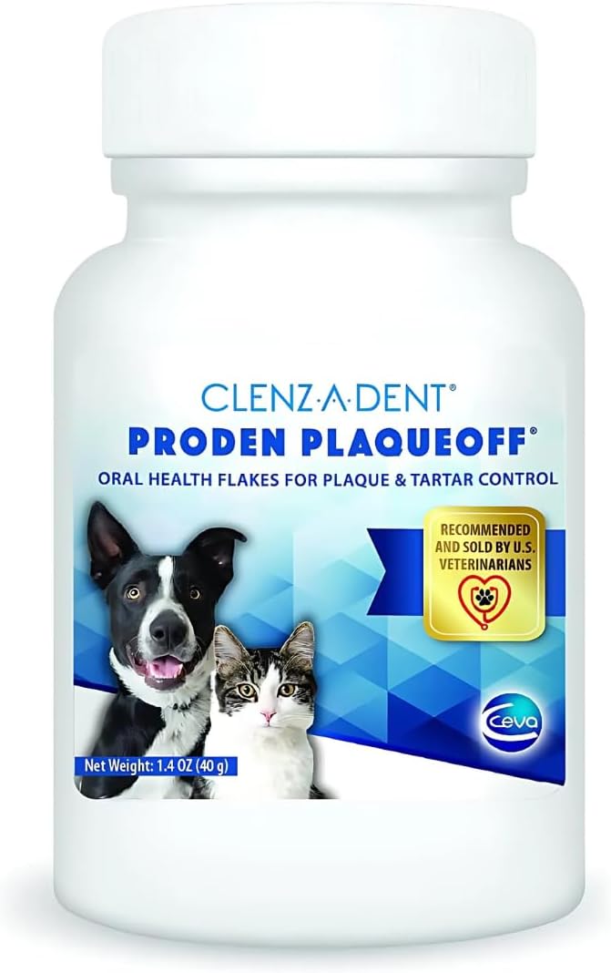 Clenz-a-dent Food Additive Plaque-Off 40 g