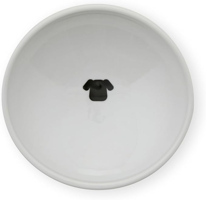 Necoichi Raised Dog Food Bowl, 15° Tilted (Dog, Extra Wide Tilted)