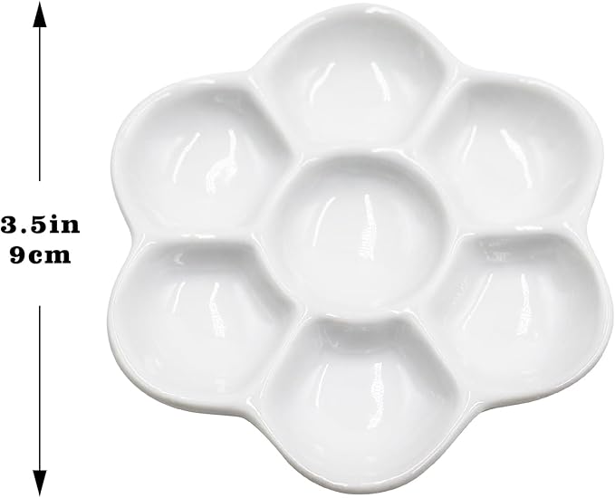 3 Pack Hermit Crab Food Bowl & Water Dish, Ceramic Hermit Crab Feeder Kit, Suitable for Hermit Crab Tarantula Snail