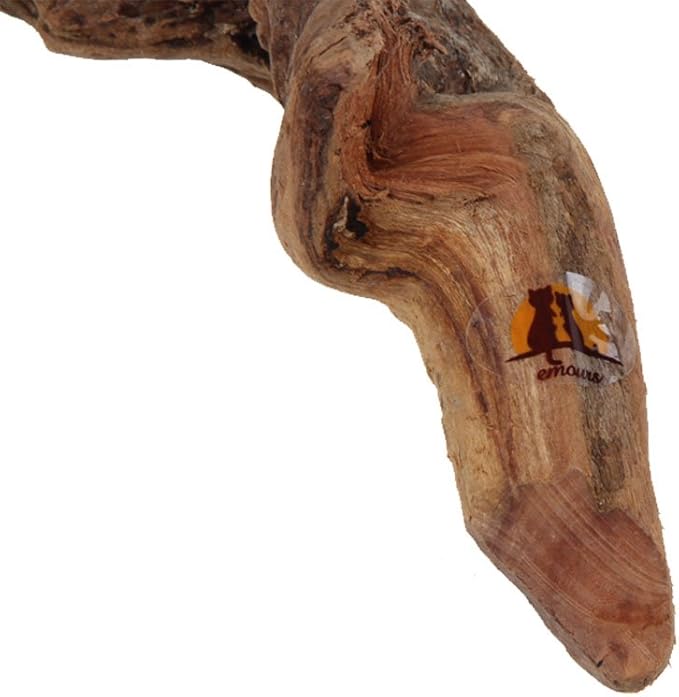 EmoursTM Aquarium Sinkable Driftwood Fish Tank Decoration (Small)