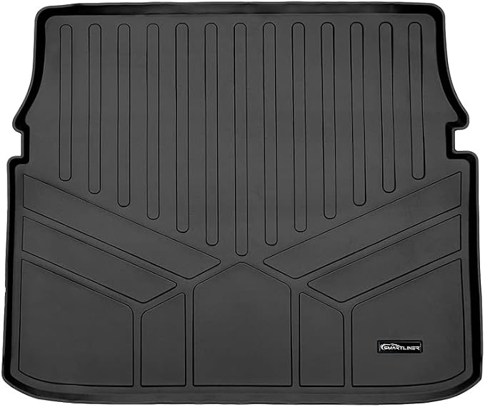 SMARTLINER Custom Fit Floor Mats 2 Rows and Cargo Liner Behind 3rd Row Set Compatible with 2018-2025 Honda Odyssey