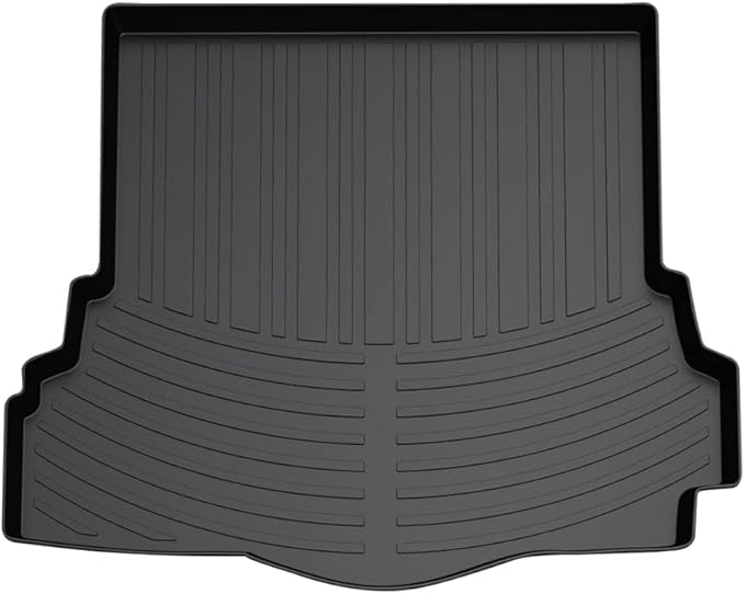 Mixsuper All Weather Cargo Liner - Custom Fit Trunk Mat Compatible with Ford Fusion (2013-2020), Platinum (2017-2018), Sport (2017-2020) Black