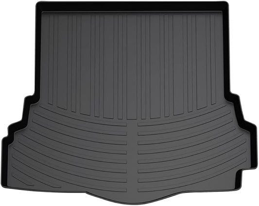 Mixsuper All Weather Cargo Liner - Custom Fit Trunk Mat Compatible with Ford Fusion (2013-2020), Platinum (2017-2018), Sport (2017-2020) Black