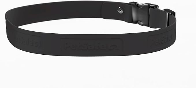 PetSafe Replacement Strap for Guardian GPS + Tracking Dog Fence Collar & Guardian GPS Dog Fence Collar - Soft Touch Material - Waterproof Material - Adjustable - Durable Design - Black