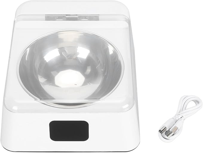 Removable Automatic Cat Feeder, Infrared Automatic Sensor Switch Cover with Transparent Lid, Proof Smart Automatic Pet Feeder for Cat, Camping, Wet Food