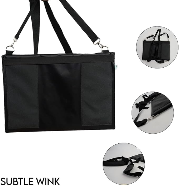Portable Laptop Harness for Walking – Adjustable Secure Walking Laptop Harness Easily fits upto-16-inch with Flexible Strap