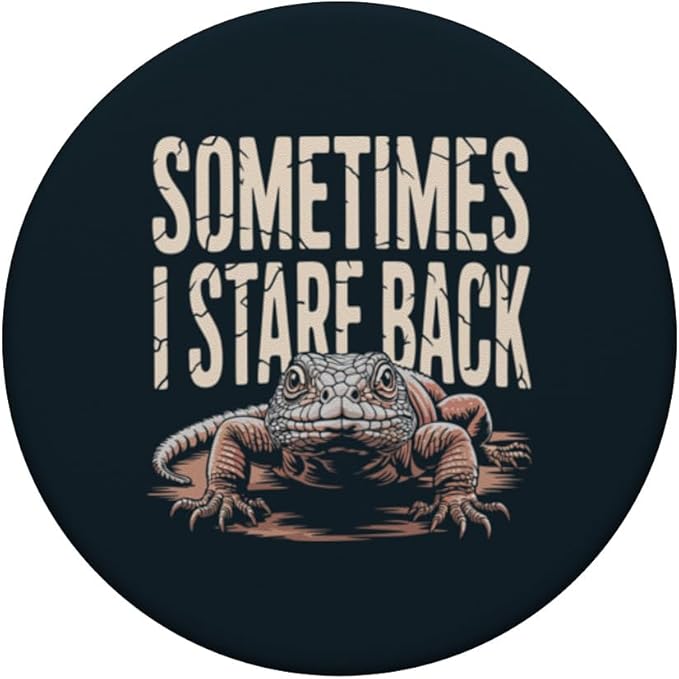 Uromastyx Owner Stare Back Uromastyx PopSockets Adhesive PopGrip