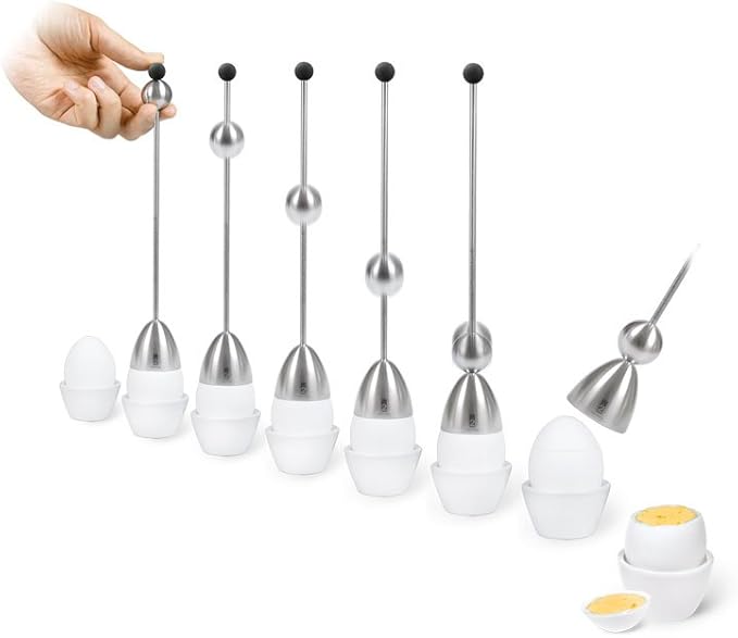 TAKE2 Clack Egg Topper, 24 x 4 x 24 cm, Multicolor