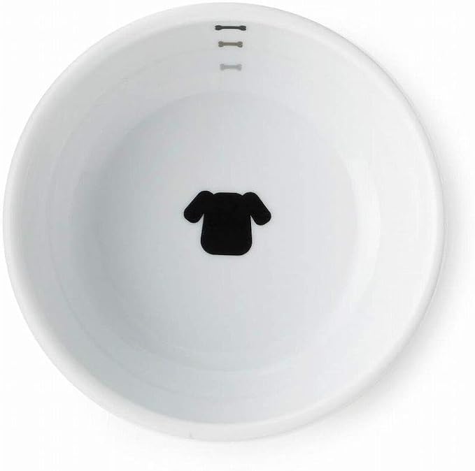 Necoichi Raised Dog Food Bowl, Elevated, for dogs and cats, pets feeding feeder Non-slip for small dogs Dishwasher and Microwave Safe, No.1 Seller in Japan! (Dog, Food Bowl)