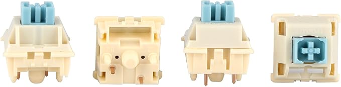 EPOMAKER Gaming Keyboard Switches, 35 PCS, Linear/Tactile Switch, 5-Pin Pre-Lubed Switch, Creamy Switches, Compatible with MX Keycaps for Mechanical Keyboard (Budgerigar, Tactile)