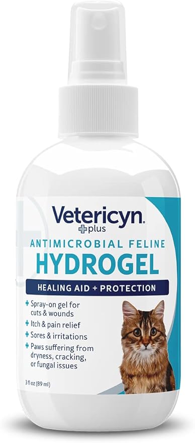 Vetericyn Plus Cat Wound Care Bundle for Optimal Healing, Skin Care and Relief