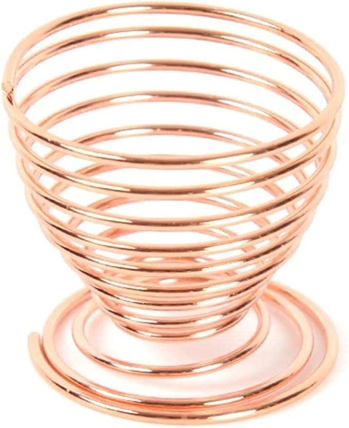 Stainless Steel Egg Topper, Eggshell Cutter Cracker Opener Remover, Multipurpose Egg Cup Kitchen Gadget(Rose Gold)