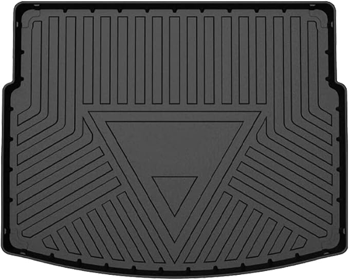KUST Trunk Cargo Mat for 2021-2025 2026 Chevy Trailblazer Accessories, All Weather Cargo Liner TPE Rubber Raised Edge (Only for Cargo Deck in Lower Position)