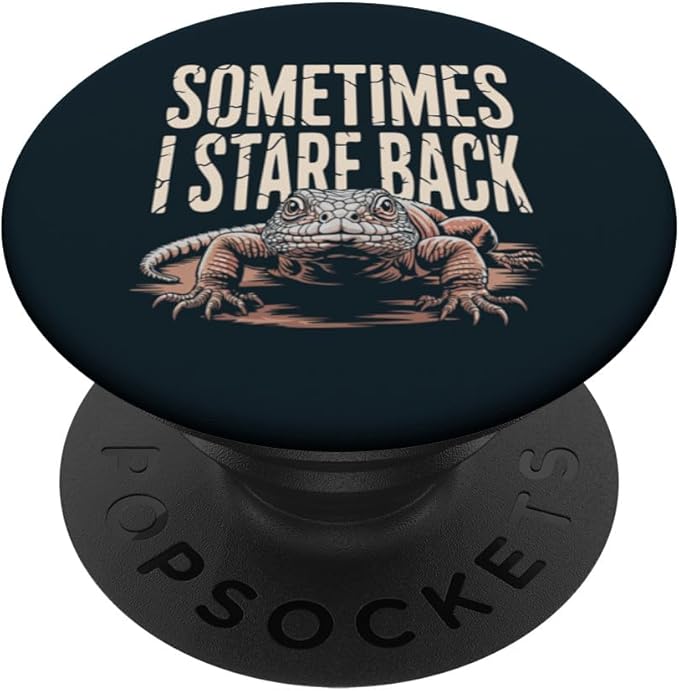 Uromastyx Owner Stare Back Uromastyx PopSockets Adhesive PopGrip