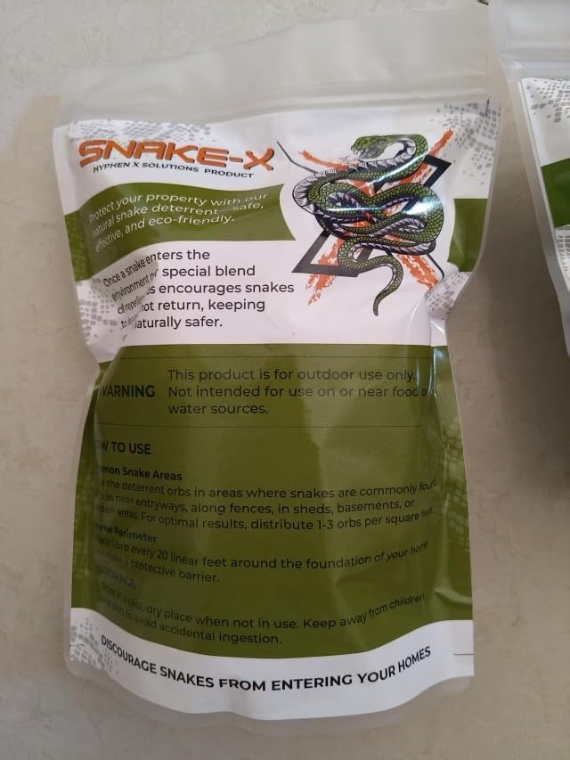 12-Pack Snake Orbs for Outdoor Use - Made with Natural Plant-Based Ingredients
