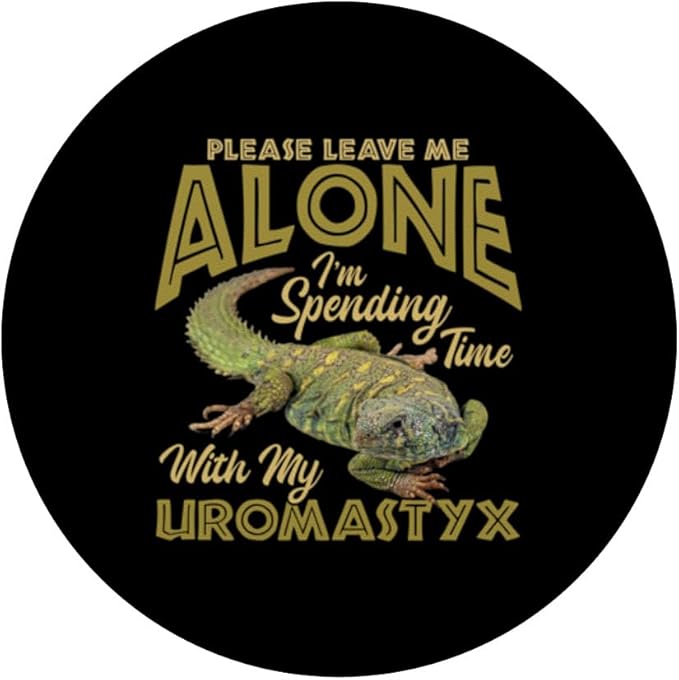 Uromastyx Owner Agame Lizard Lover Thorn Tailed Reptile PopSockets Adhesive PopGrip