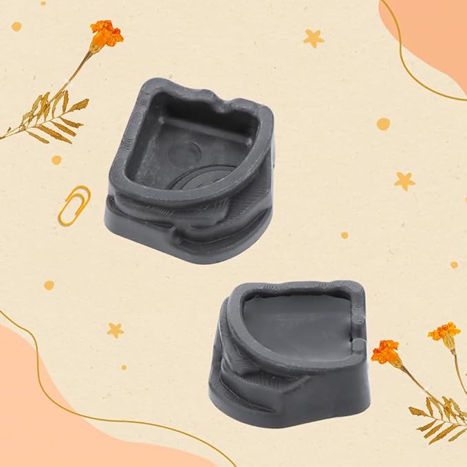 9 Pcs Tarantula Micro Water Bowl, Mini Resin Dish Tiny Bowl for Spider Tarantula Millipede Insect (Small: 1" D, 0.39" H)