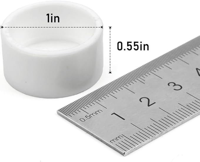 10 Pcs Spider Micro Water Bowl Tarantula Plastic Dish for Tarantula Spider Scorpion Cricket Snail Manti Millipede Tiny Bugs (White)