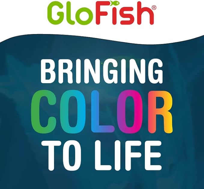 Glofish Aquarium Gravel, Black with White Fluorescent, 5-Pound Bag