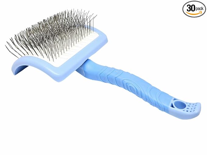 Grooming Detangling Large Dog Slicker Brush, Best for Doodle, Goldendoodle, Labradoodle, Poodle. Groom Like a Professional, Fluff Detangle Style, Saves Time and Energy