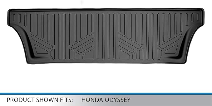 SMARTLINER Custom Fit Floor Mats 3rd Row Liner Compatible with 2018-2025 Honda Odyssey