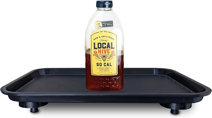 Ant Proof Tray - Waterless, Moat Free Cat and Dog Food Tray for Crawling Pest Free Pet Food Feeding Station. Kitchen Sweets and Trash, Ant Free Platform.