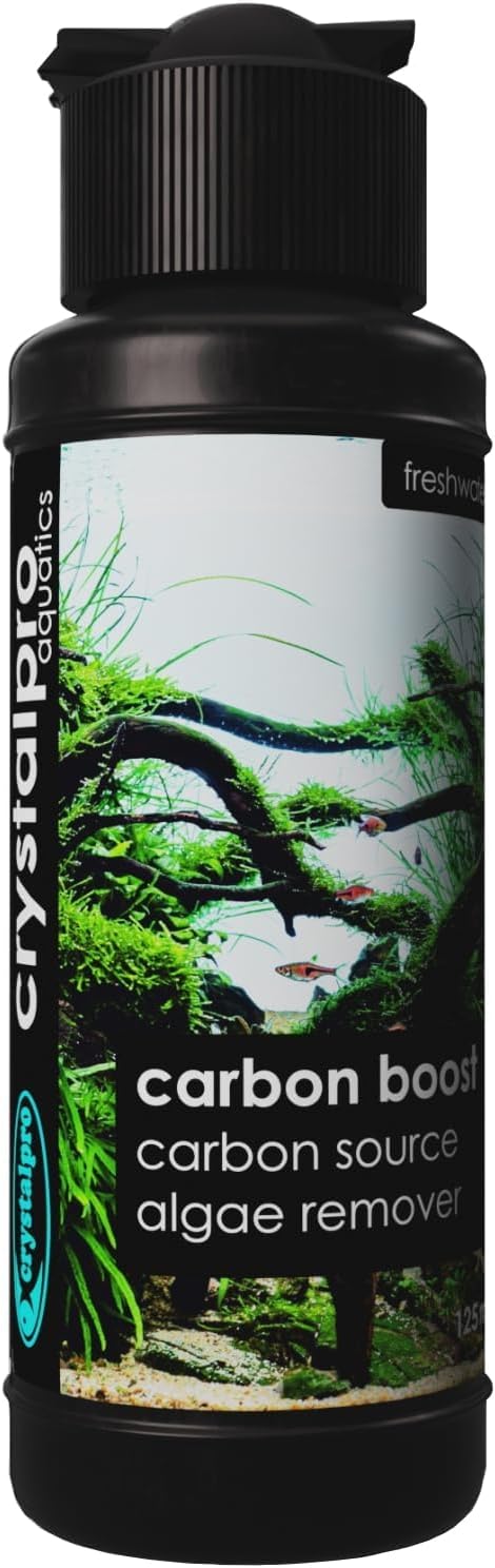 Carbon Boost - Liquid Carbon Source for Aquarium Plants - CO2 Alternative for Faster Growth in Freshwater Tanks - Part of the Flora Nutrition Series - 4.2 fl oz