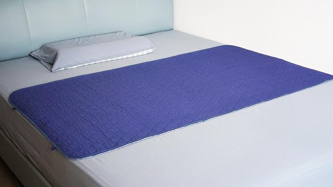 Washable Waterproof Bed Pads, Extra Absorbent 34”x60” (2 Pack | Anti Slip, Mattress and Furniture Protectors, Breathable, reusable underpads for Incontinence,Adults, Elderly, Kids, Pets