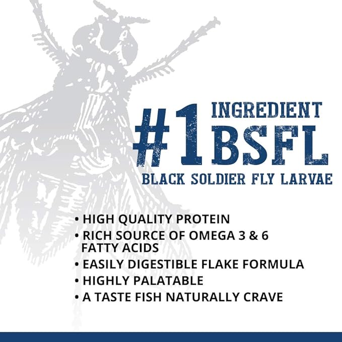 Fluval Bug Bites Tropical Fish Food, Flakes for Small to Medium Sized Fish, 0.63 oz., A7330, Brown