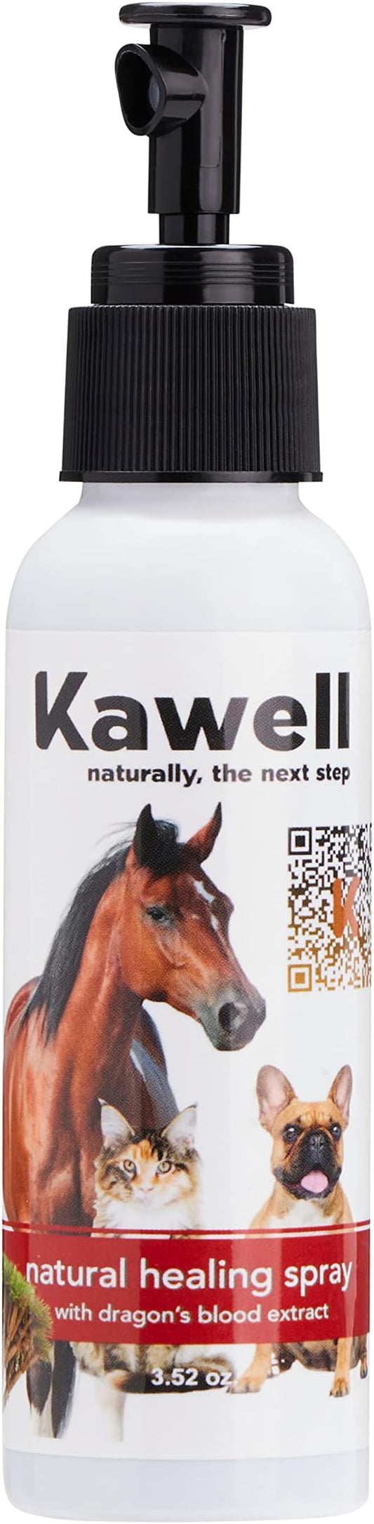Kawell USA Dragon's Blood Extract Natural Healing Spray for Animal Skin and Wound Care, Healing Ointment & Antiseptic Spray for Injuries, Scrapes, Wounds, Rashes, Bites, and Other Skin Irritations