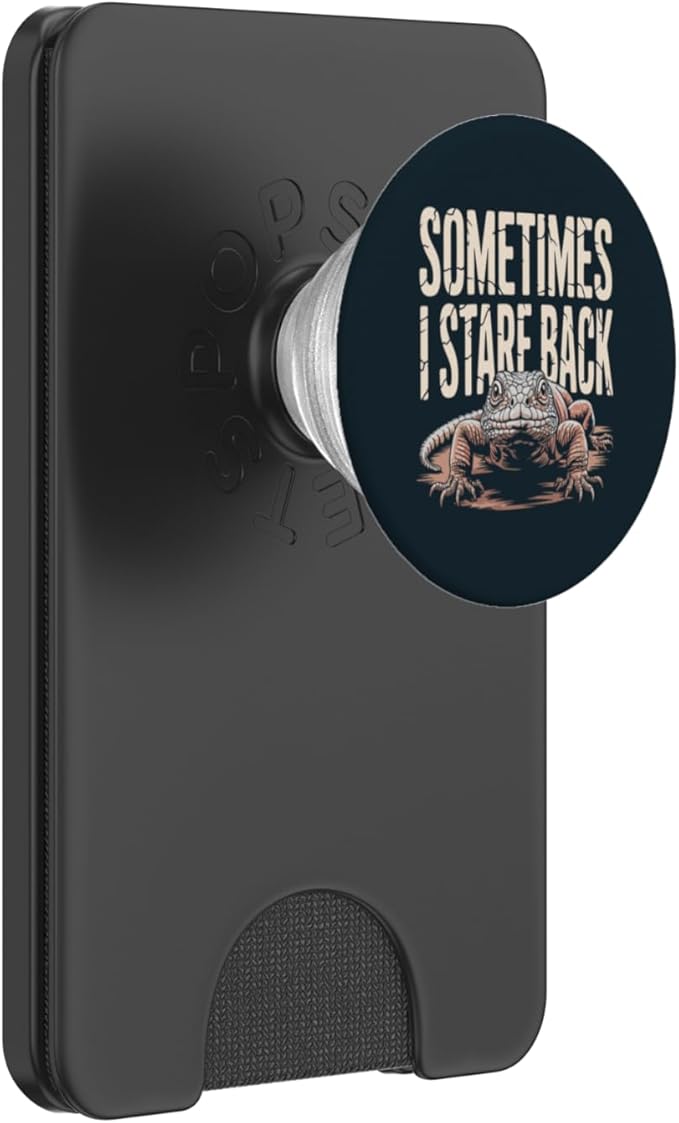 Uromastyx Owner Stare Back Uromastyx PopSockets PopWallet for MagSafe