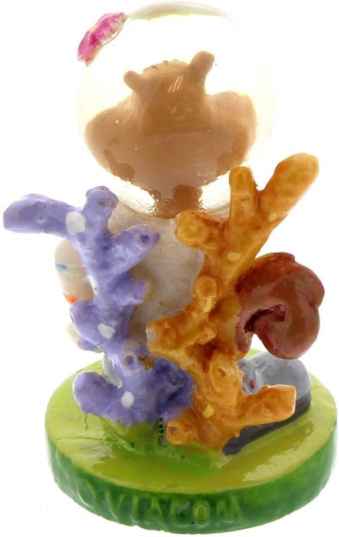 Penn-Plax Officially Licensed Spongebob Squarepants Aquarium Ornament – Sandy (Mini/Small Size) – Perfect for Freshwater and Saltwater Tanks
