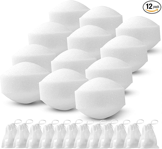 Natural Snake Repellent, 12 Pack Natural Peppermint Oil Snake Repellent for Yard Garden Attic Orchard Indoor Outdoor Patio Porch, Pet and Family Safe, Ready to Use, White