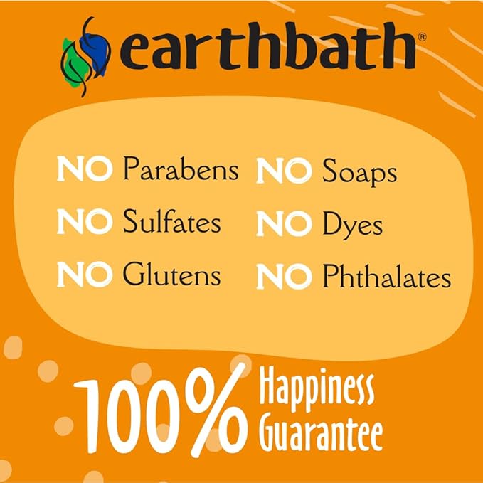 earthbath, Hypoallergenic Dog Shampoo - Fragrance Free Dog Shampoo for Allergies and Itching, Made in USA, Cruelty Free Dog Wash, Gentle Puppy Shampoo, Soothing Cat Shampoo - 128 Oz (1 Pack)