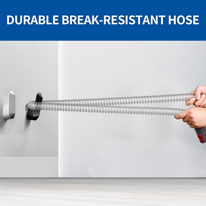Extension Hose and Crevice Tool Compatible with Dyson V7 V8 V10 V15 Cleaner | Flexible Extension Hose Mattress Tool Stiff Brush Soft Bristle and Flexible Crevice Tool for Home Cleaning