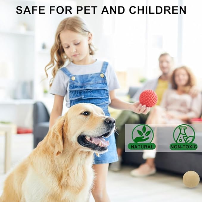 Mouse Rodent Repellent,10 Pack Peppermint Oil Mouse Repellent Balls for Rats Mice Deterrent, Natural Mouse Traps for Indoor Outdoor Use, Keep Rodents Away from Garden and Home, Family & Pet Safe