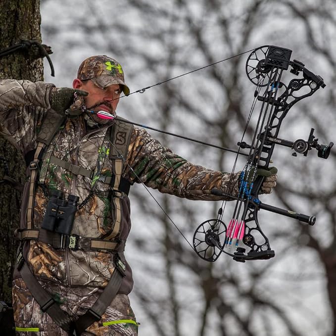 Summit Treestands Men's Pro Safety Harness, Large, Green, Model: SU83082