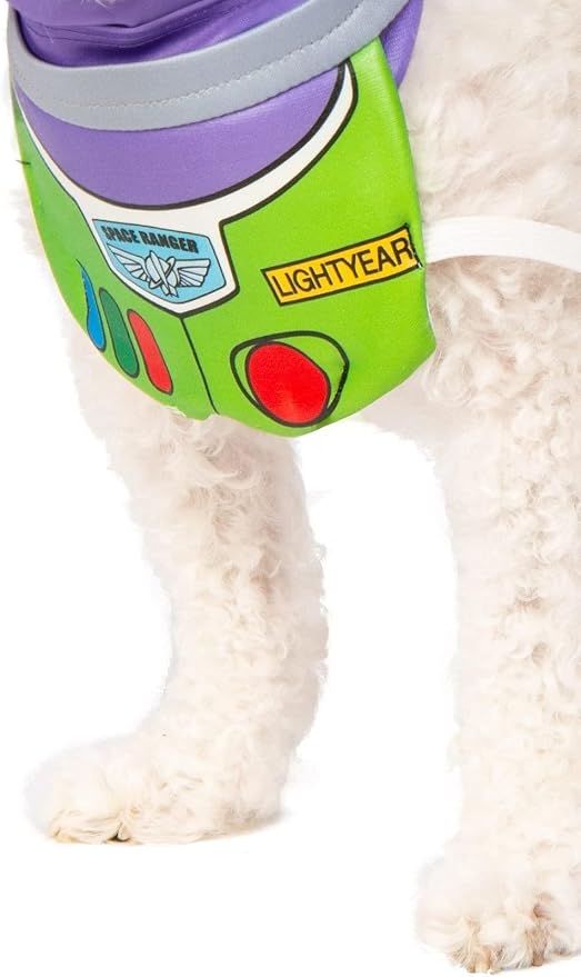Toy Story: Buzz Lightyear Pet Costume Accessory Set for For Dogs or Cats by Rubies, M/L