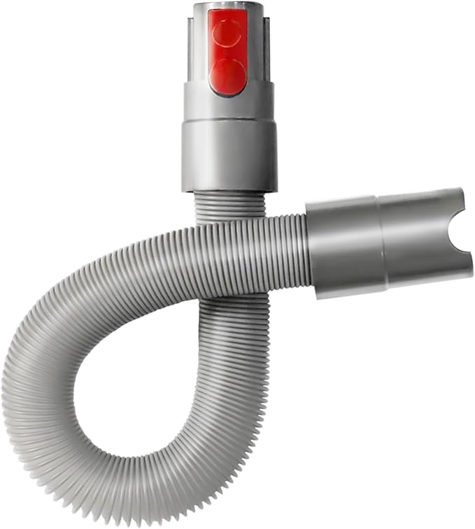 Extension Hose Attachment Compatible with Dyson V7 V8 V10 V15 Cleaner | Flexible Extension Hose Mattress Tool Stiff Brush Soft Bristle and Flexible Crevice Tool for Home Cleaning