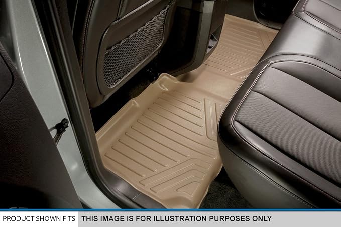 SMARTLINER Custom Fit Floor Mats 3 Row Liner Set for 2011-2017 Honda Odyssey