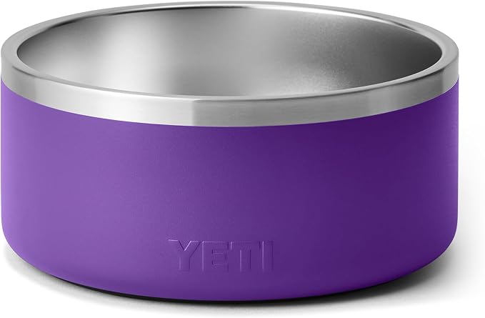 YETI Boomer 8, Stainless Steel, Non-Slip Dog Bowl, Holds 64 Ounces