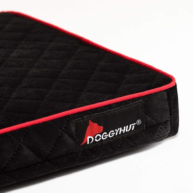 Doggyhut Luxury Pet Mattress, Veelar Sports Pet Bike Trailer and Stroller (Medium (24.5''x16''x2.5''))