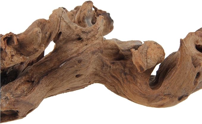 emours Aquarium Decor Driftwood Fish Tank Decoration, Natural Wood, Large (9-12 Inch Length)