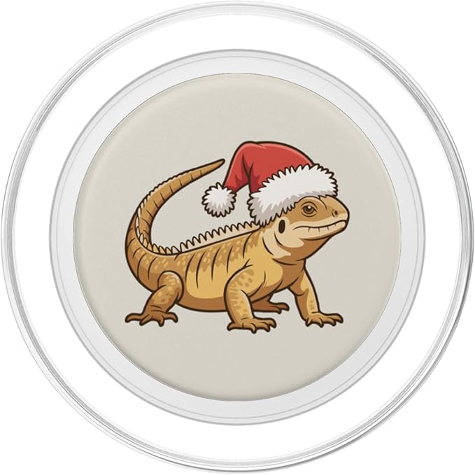 Uromastyx Spiny-Tailed Lizard Christmas Ugly Xmas Sweater PopSockets PopGrip for MagSafe