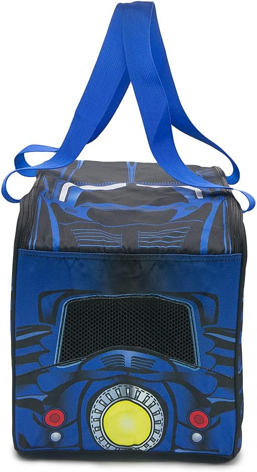 Buckle-Down DC Comics Batman Bag, Pet Carrier, Bat Mobile Car, Polyester Canvas, (IPC-BMIS) 17.5" L x 11.0" W x 12.0" H